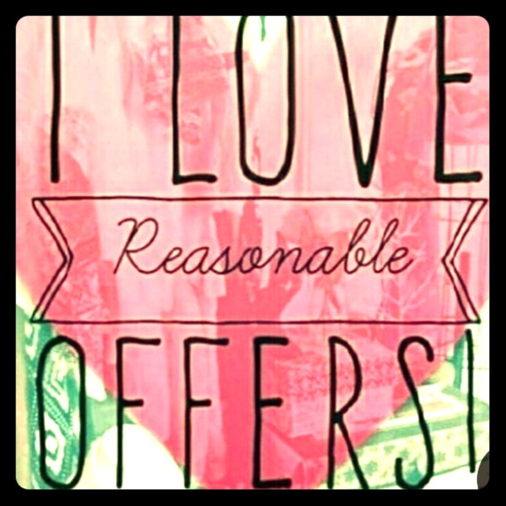 Reasonable offers